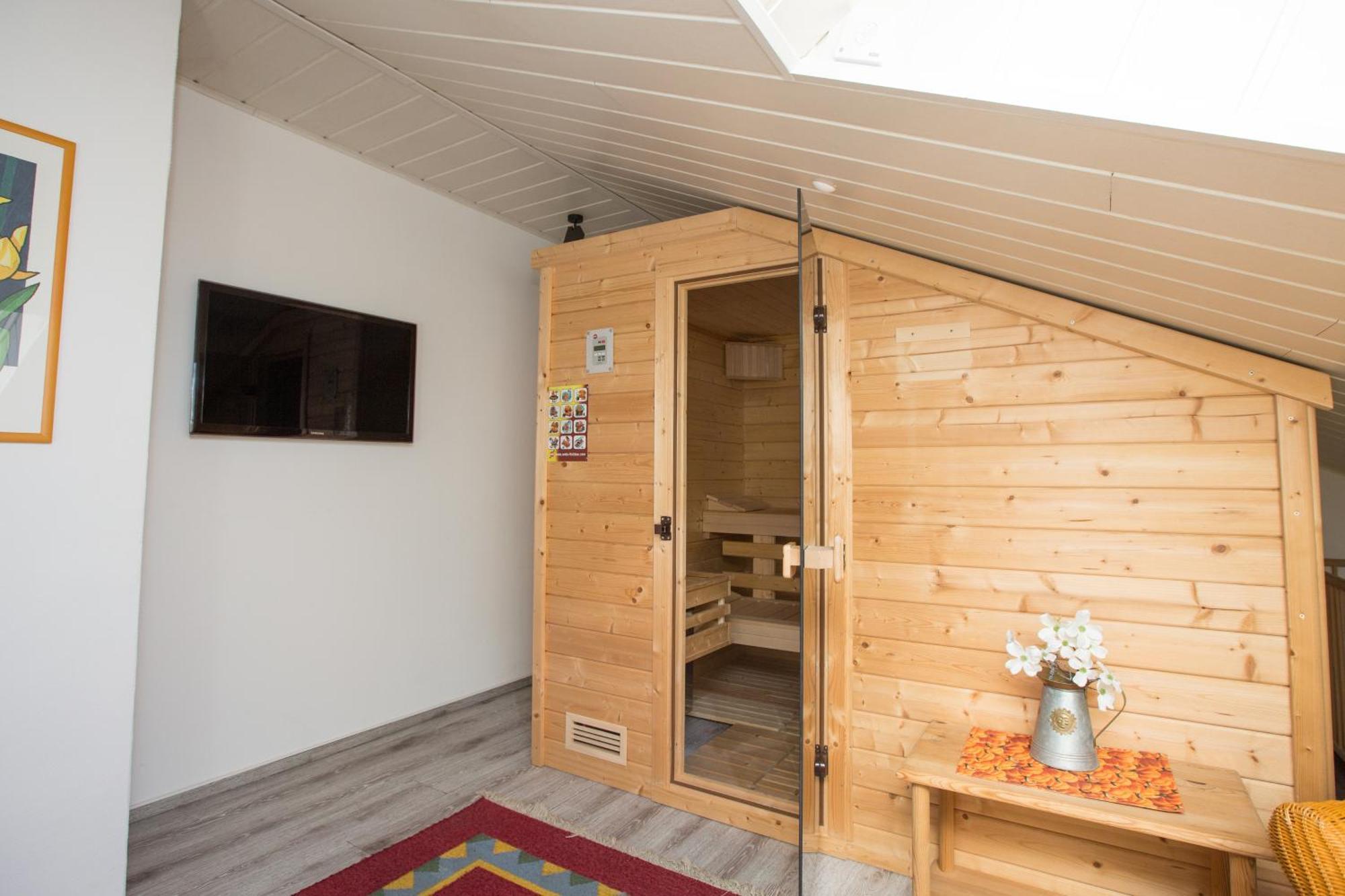 Ferienhaus Seeblick Am Jabeler See Mit Sauna Exterior photo